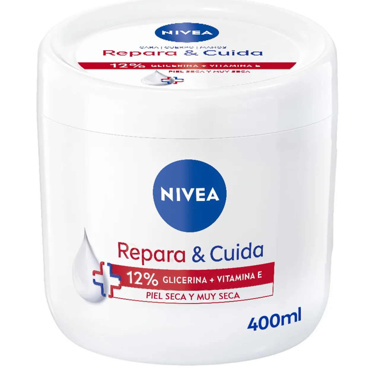 Repara & Cuida Glicerina y Vitamina E Crema corporal Hidratante