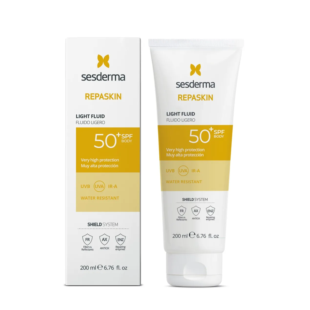 Repaskin Fotoprotector Corporal Fluido Ligero SPF50+