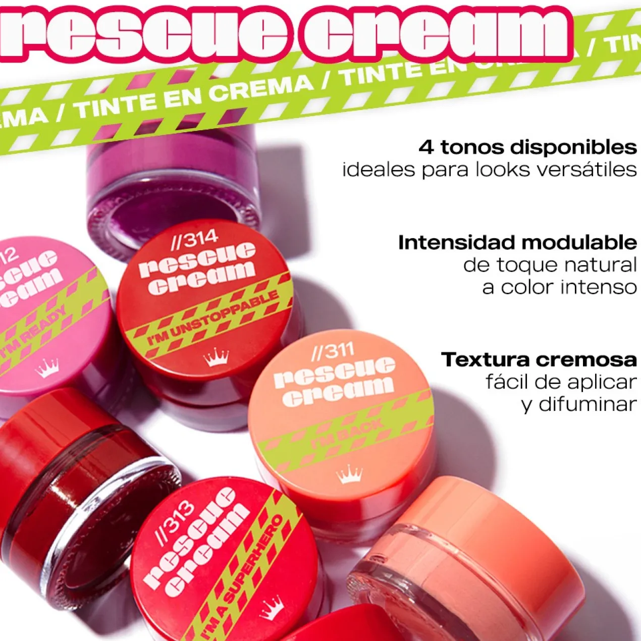 Rescue Cream Tinte en Crema