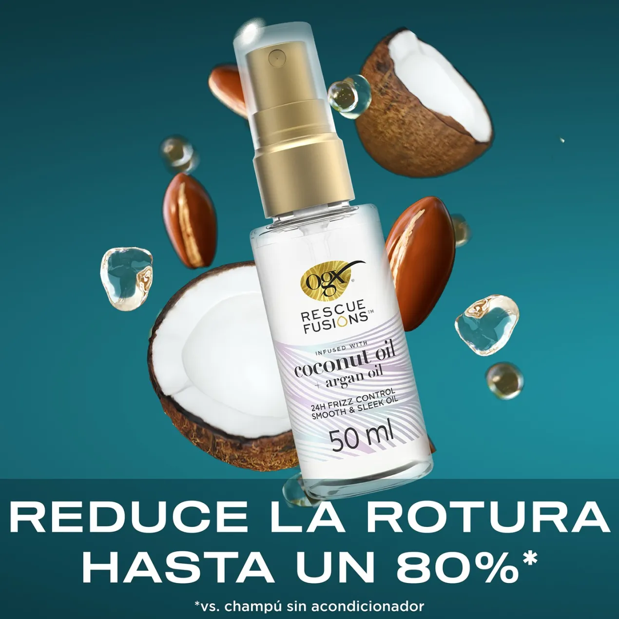 Rescue Fusions Aceite para Cabello Anti-Frizz