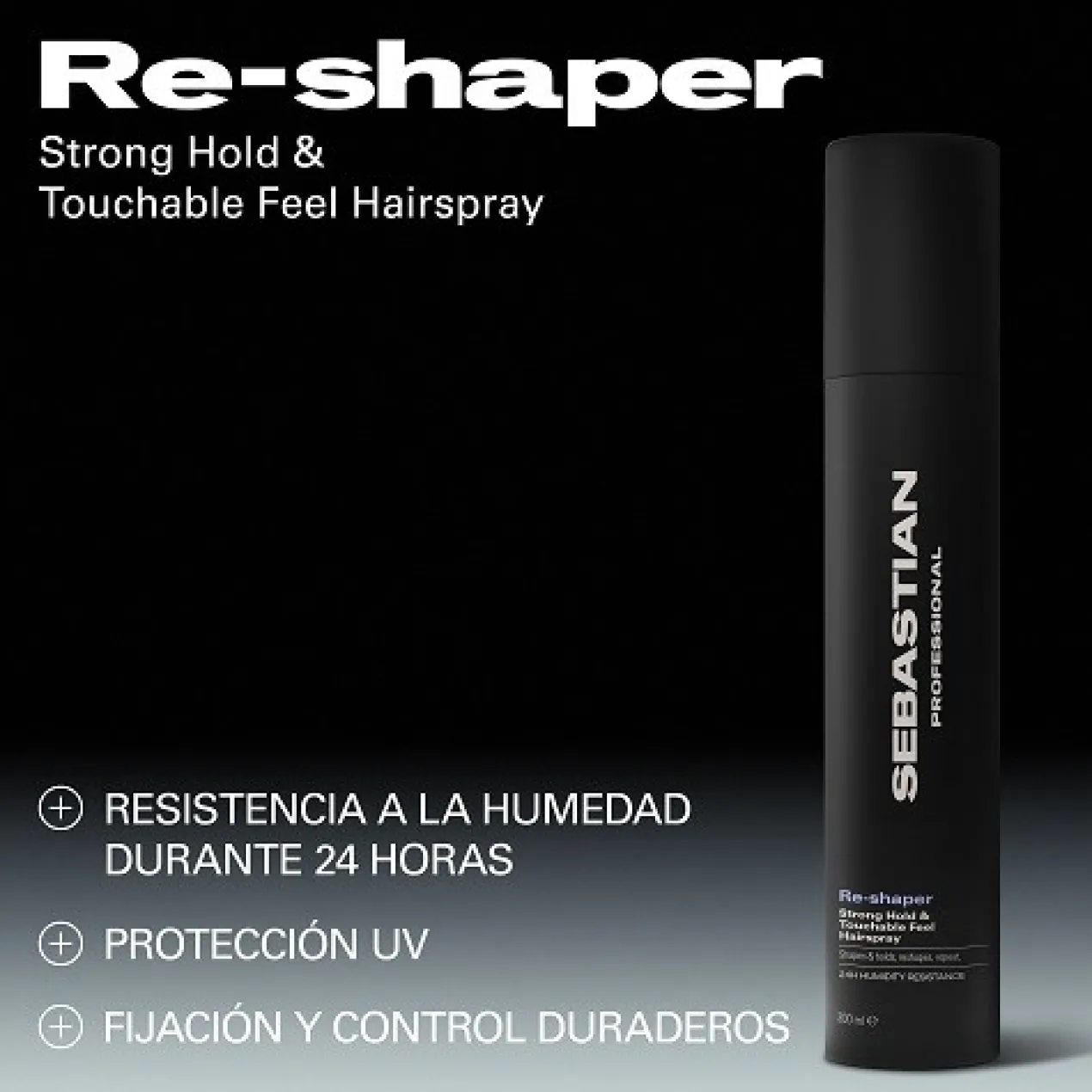 Reshaper Laca de Fijación Fuerte y Tacto Suave