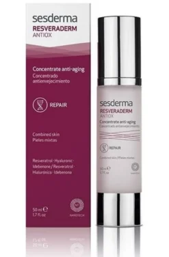 Resveraderm Antiox Crema Gel Concentrado Antienvejecimiento