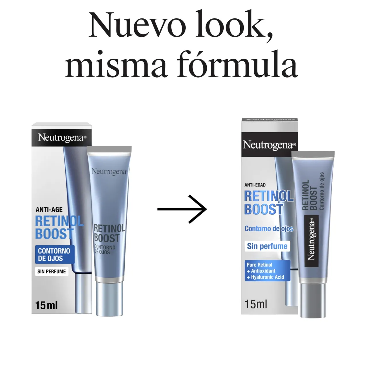 Retinol Boost Crema Contorno de Ojos Antiarrugas