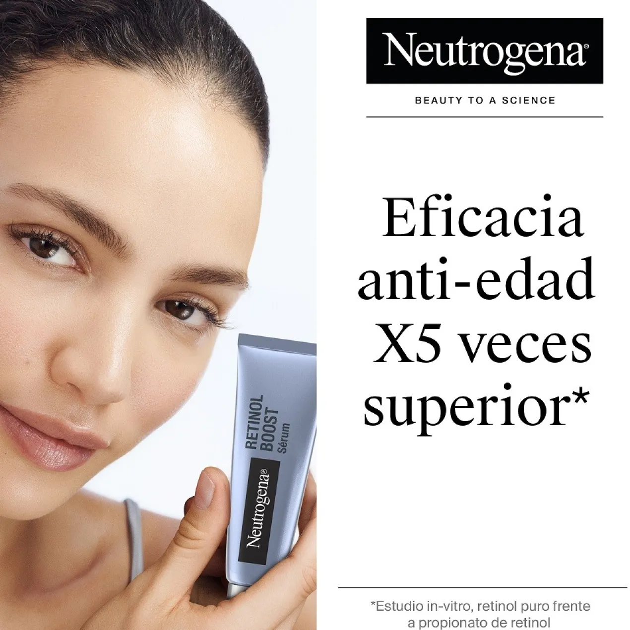 Retinol Boost Sérum Antiedad con Retinol y Ácido Hialurónico