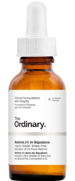 Retinol 1% en Escualeno Sérum Facial Antiedad