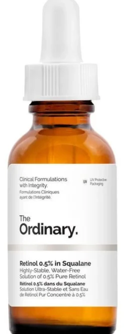 Retinol 0.5% en Escualeno Sérum Facial Antiedad