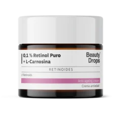 0,1% Retinol Puro + L-Carnosina Crema antiedad