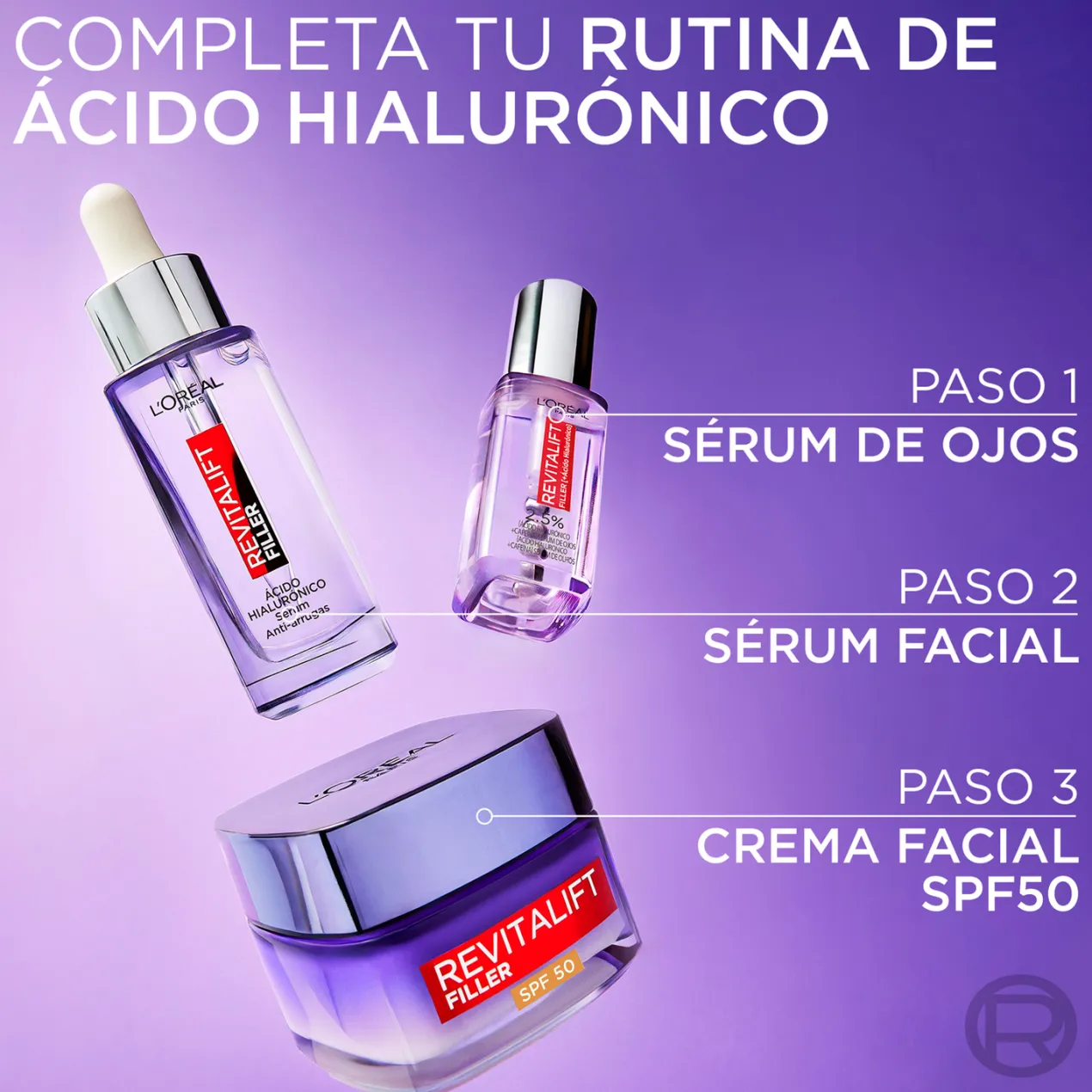 Revitalift Filler Crema Rellenadora Intensiva SPF50