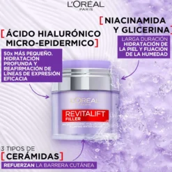 Revitalift Filler Gel Crema Rellenador con Ácido Hialurónico