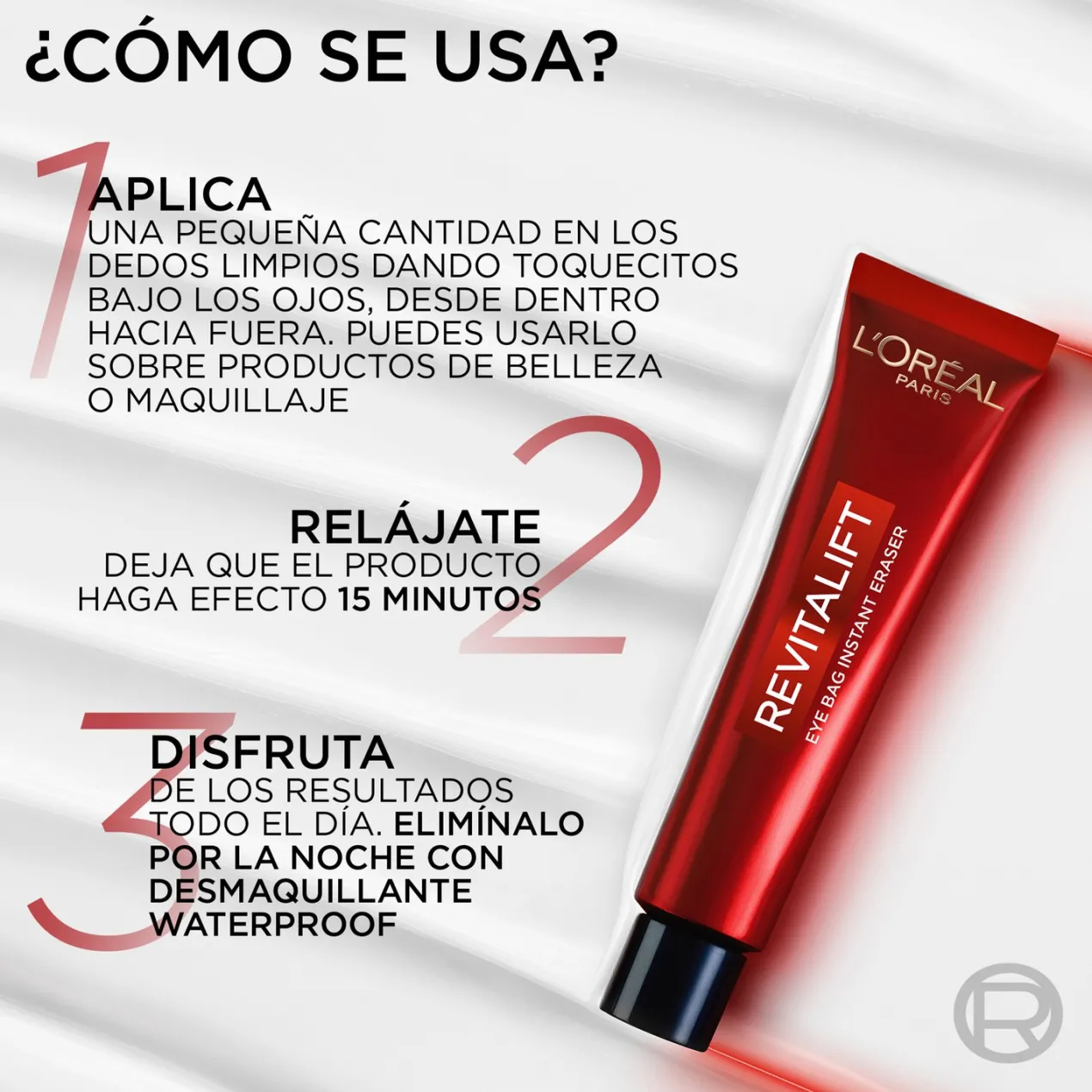 Revitalift Laser Borrador de Bolsas Instantáneo