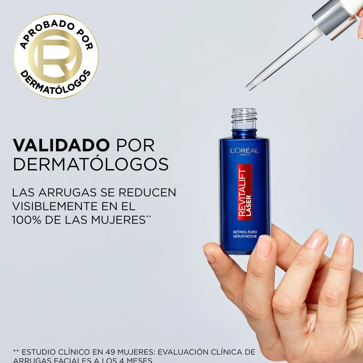 Revitalift Laser serum de noche retinol puro arrugas profundas