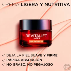 Revitalift Laser SPF 25 Antiedad Crema de Día