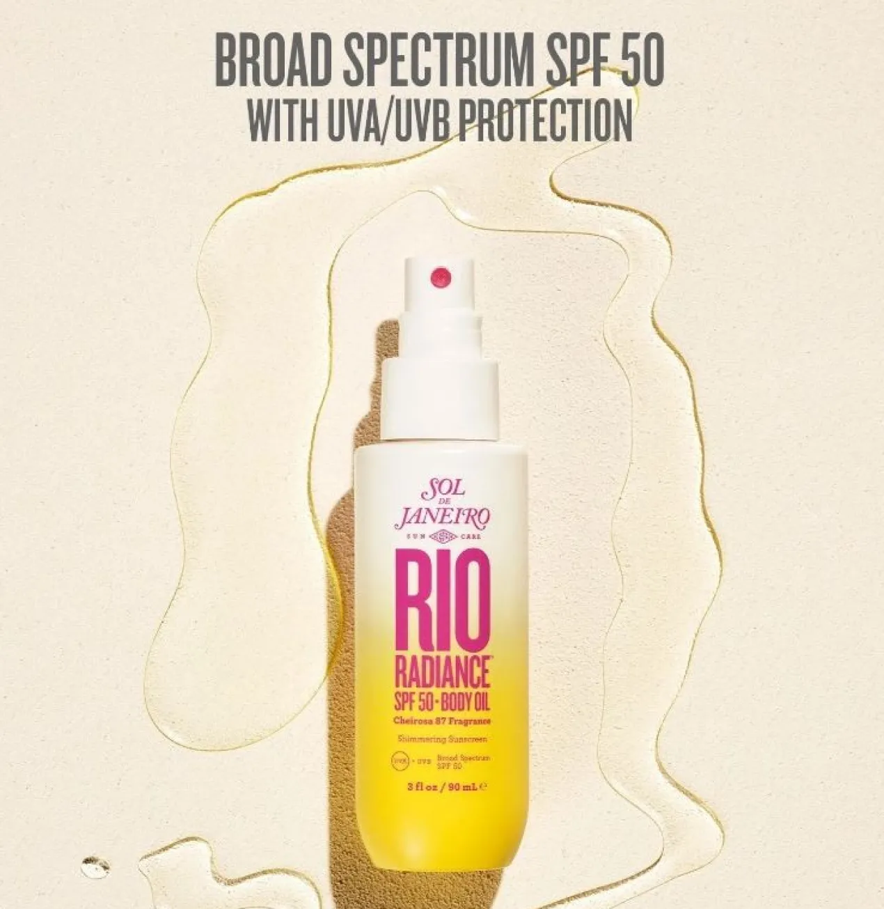 Rio Radiance Body Oil SPF 50 Aceite Corporal