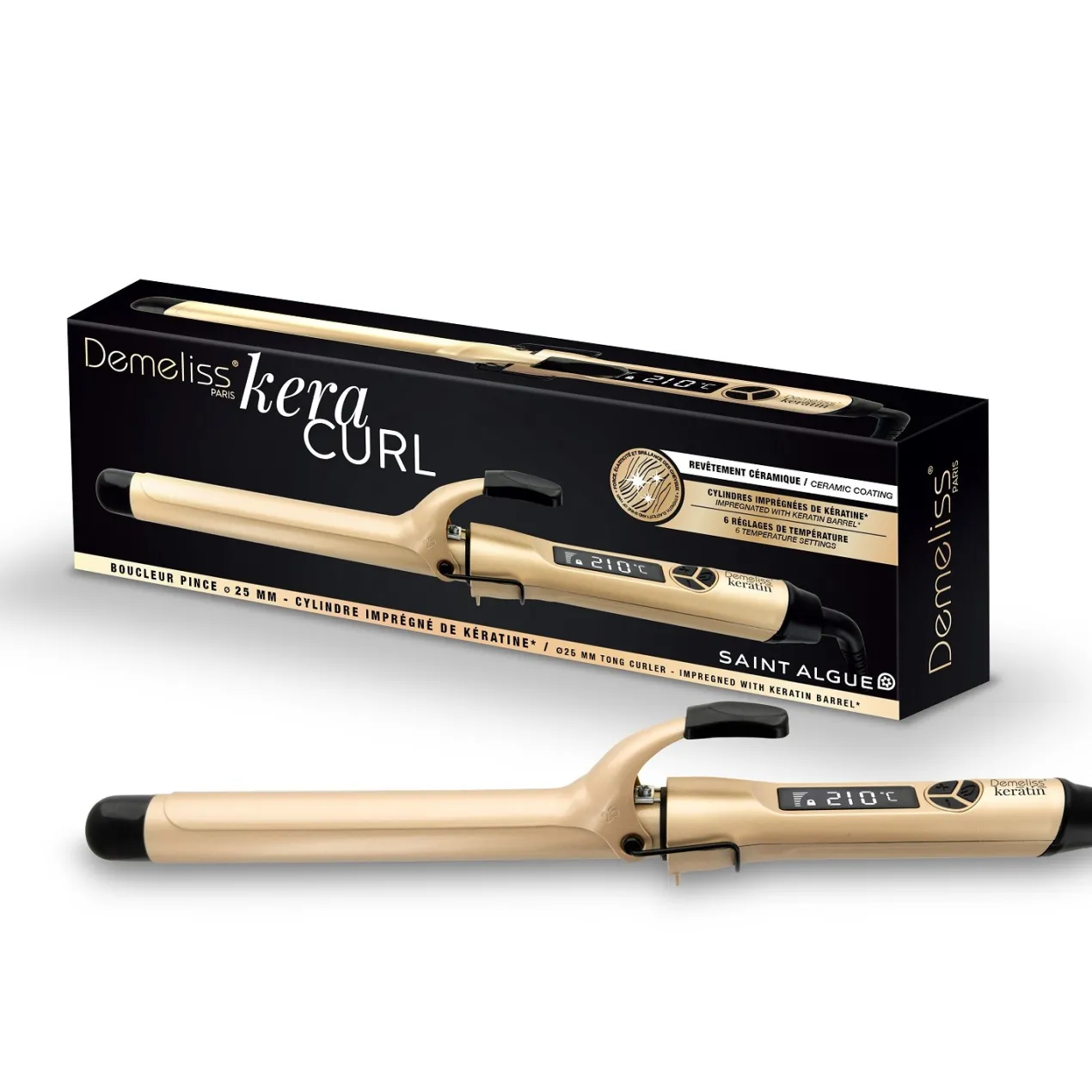 Rizador de Cabello Kera Curl