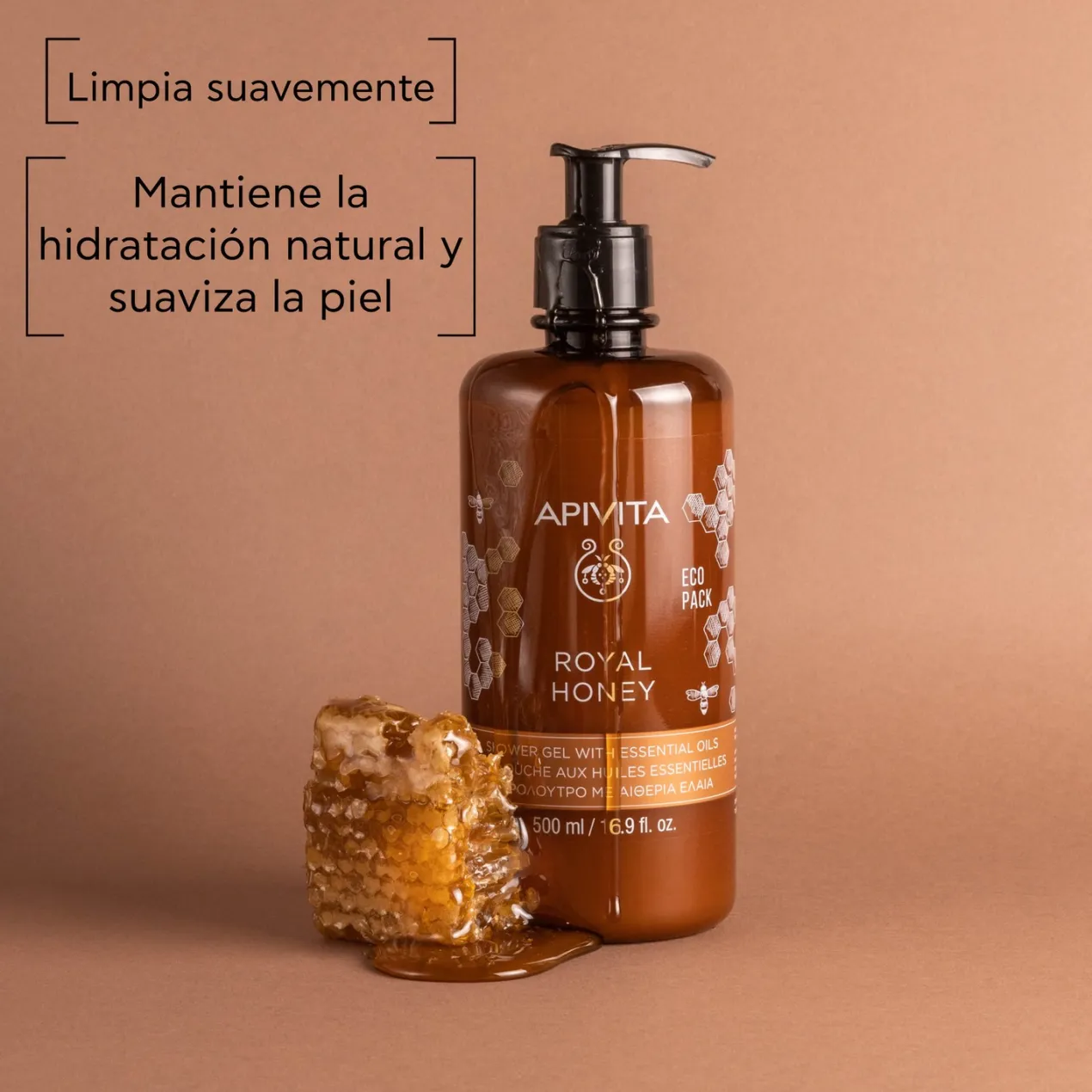 Royal Honey Gel de Baño con Aceites Esenciales