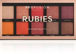 Rubies Paleta de sombras 10 tonos