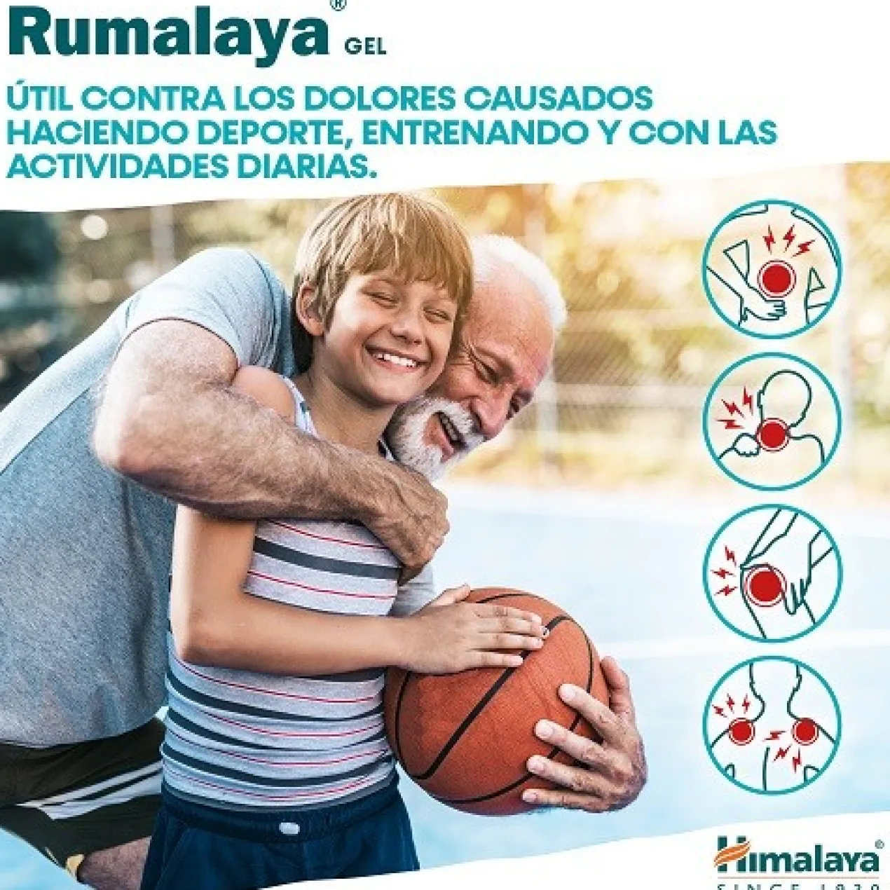 Rumalaya Gel Para Masajes de Alivio del Dolor