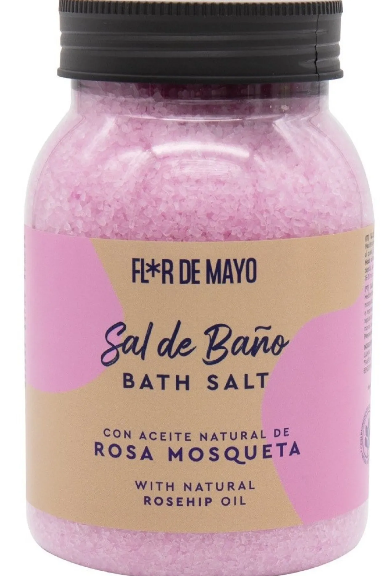 Sal de Baño Rosa Mosqueta