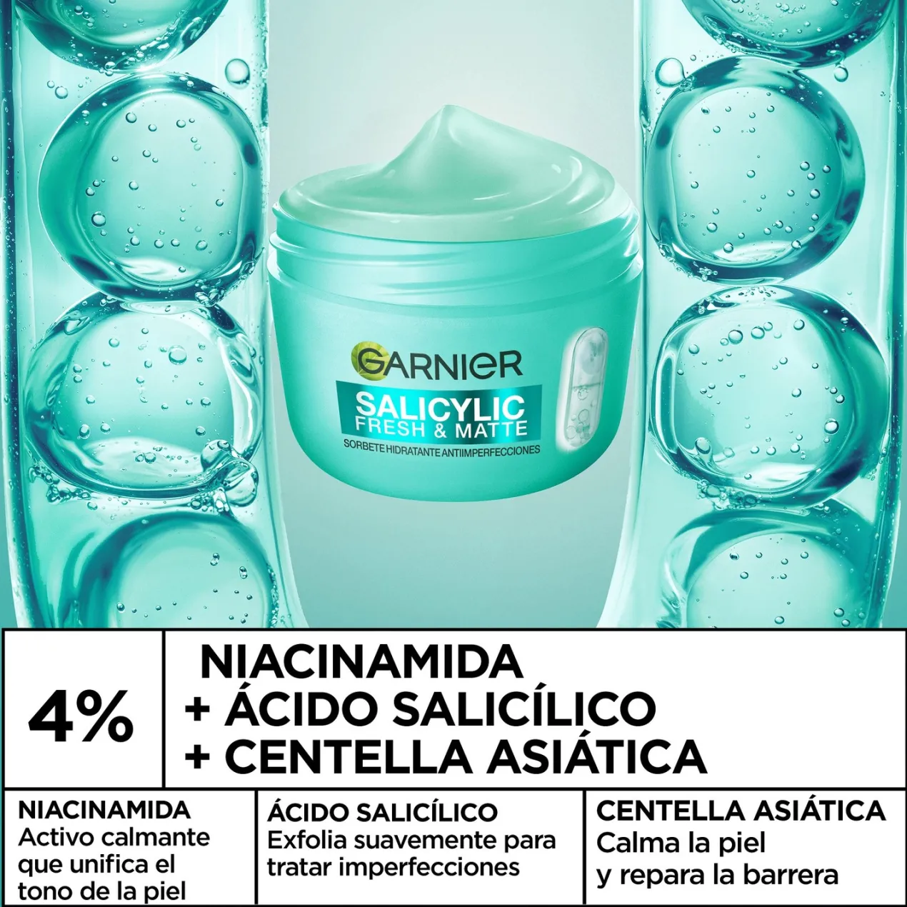 Salicylic Fresh&Matte Sorbete Hidratante Antiimperfecciones