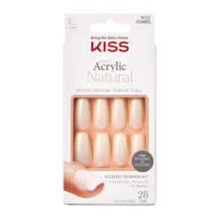 Salon Acrylic Natural Uñas Postizas