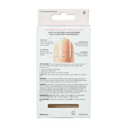 Salon Acrylic Nude Uñas Postizas