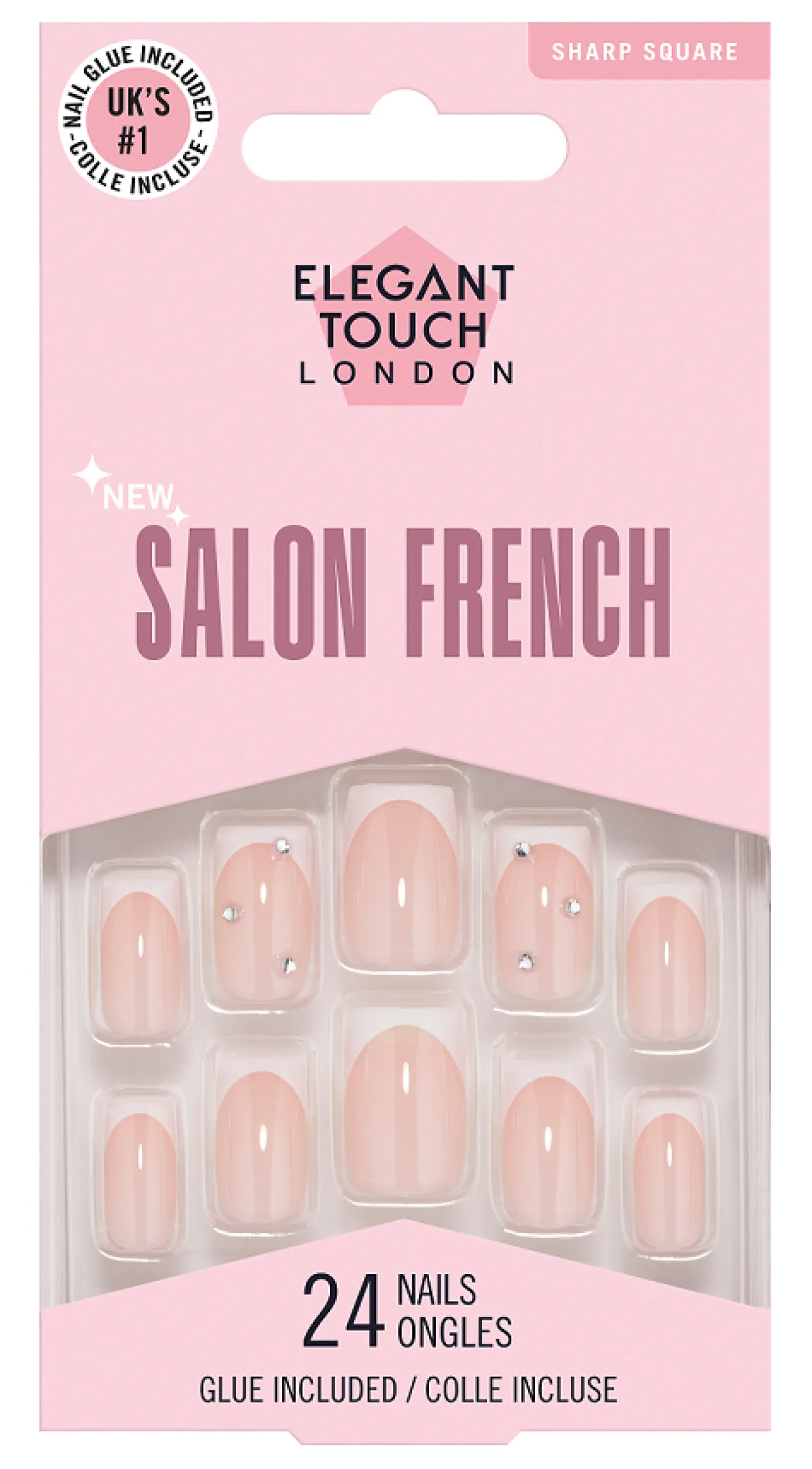 Salon French 188 Uñas Postizas Edición Limitada