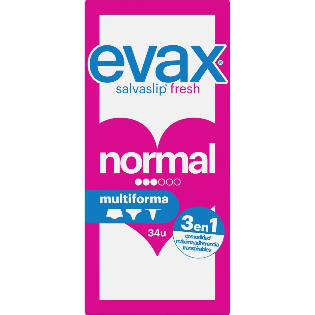 Salvaslip Normal Multiforma Protegeslips