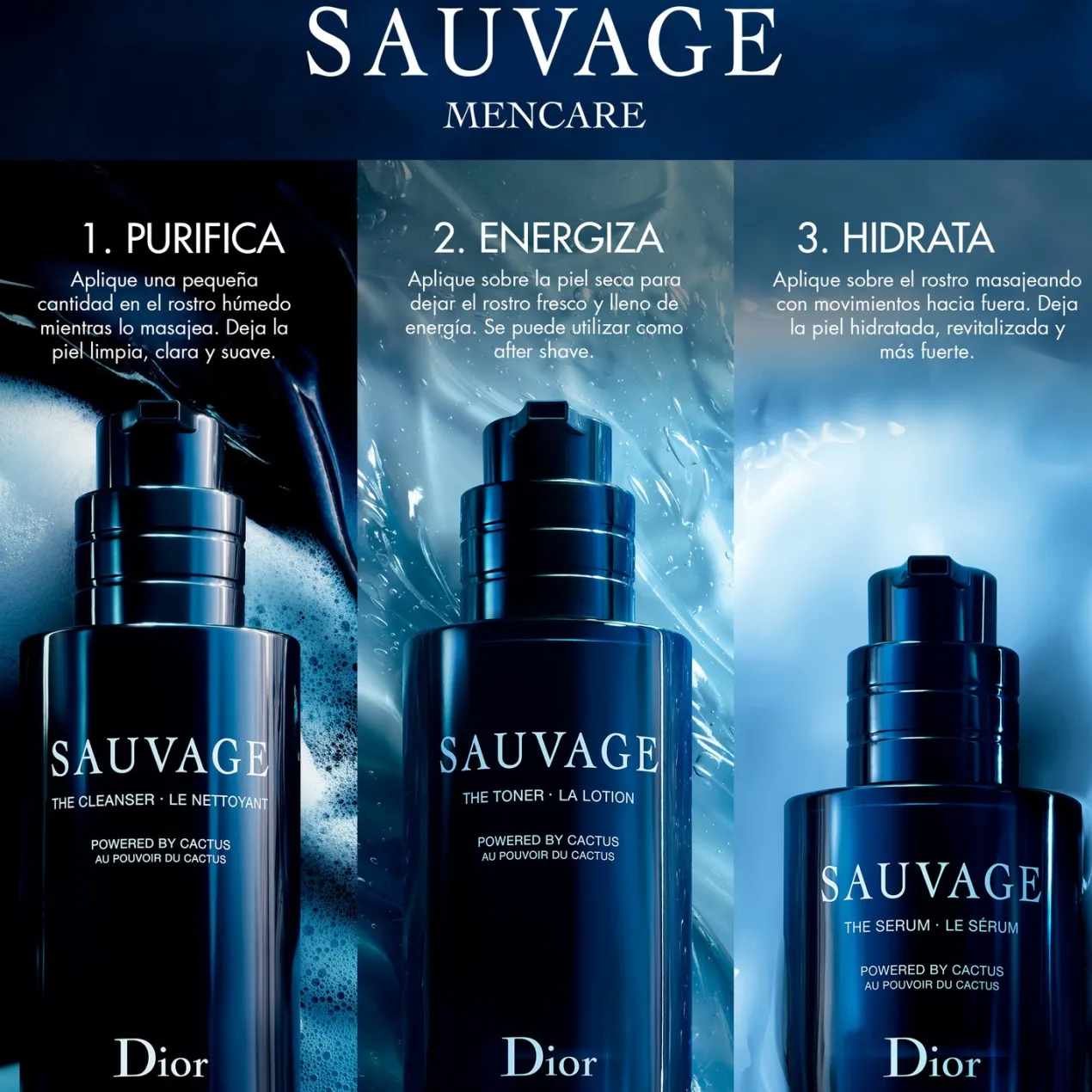 Sauvage Loción Facial Tonificante