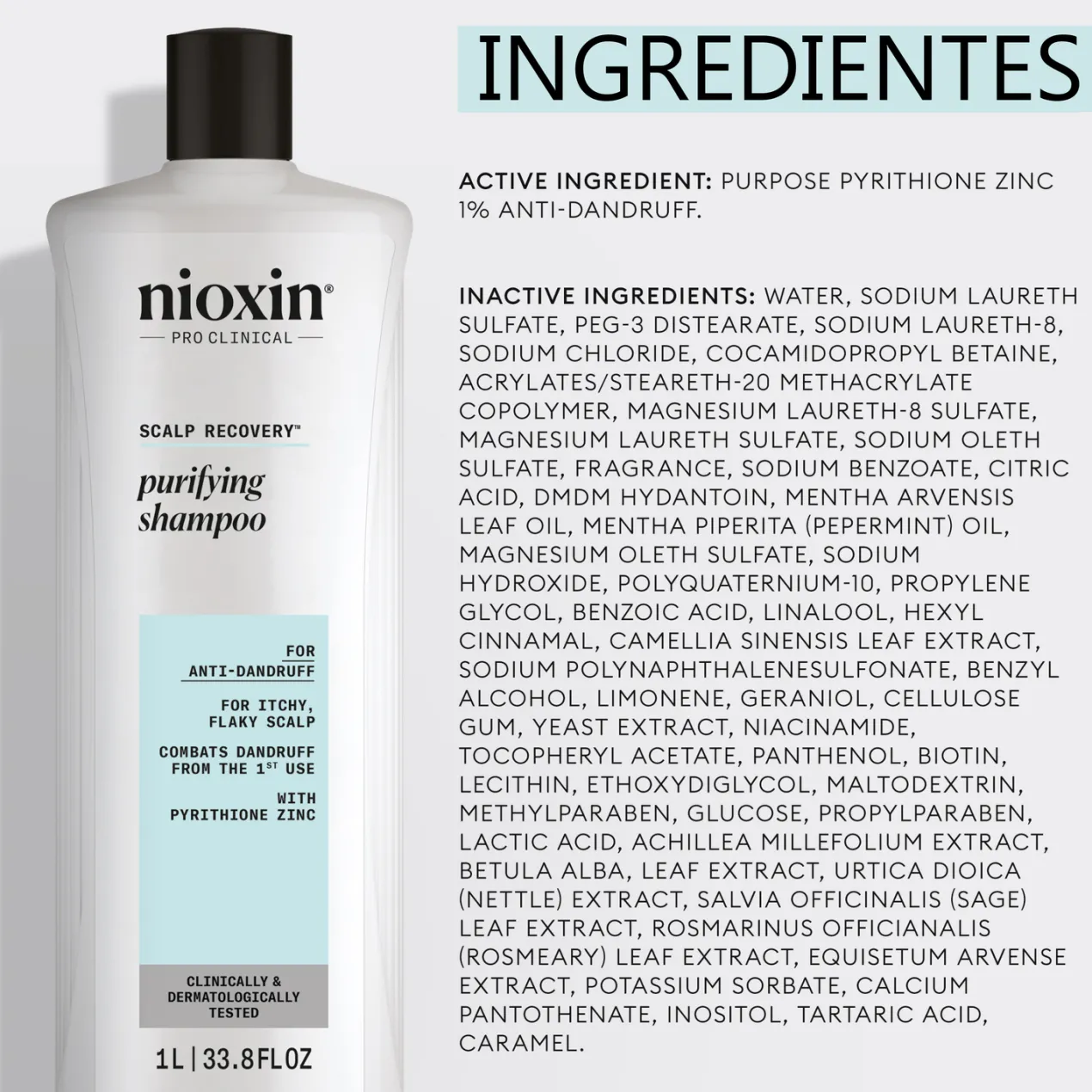 Scalp Recovery Purifying Shampoo Champú Anticaspa