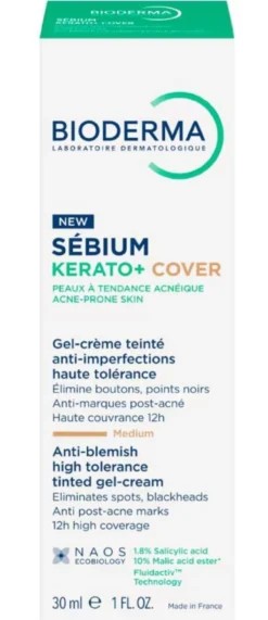 Sebium Global Cover Tratamiento Anti Acné con Color