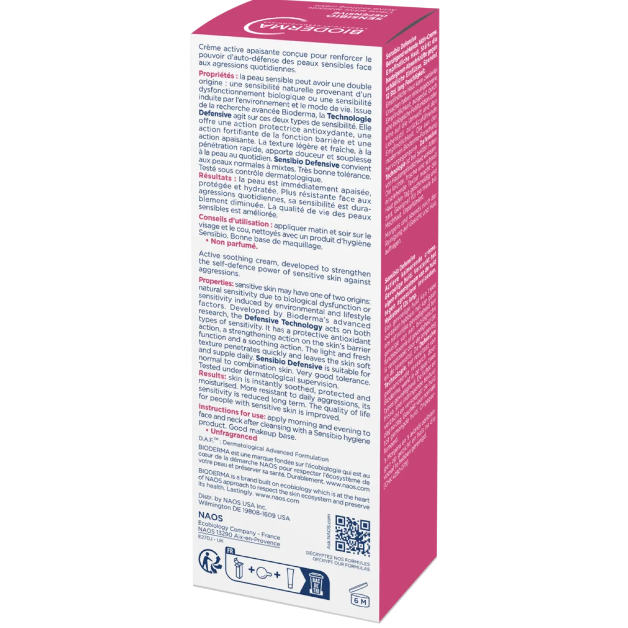 Sensibio Defensive Crema Hidratante Pieles Sensibles