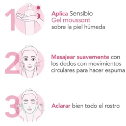 Sensibio Gel Moussant Gel Limpiador Facial