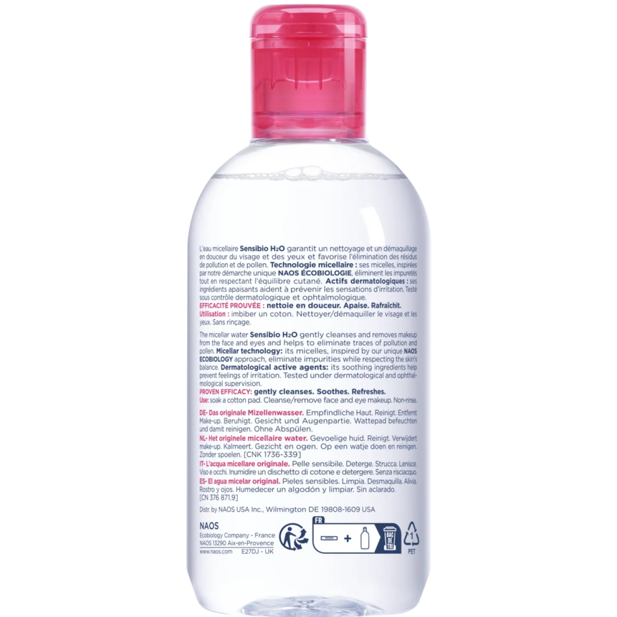Sensibio H2O Agua Micelar