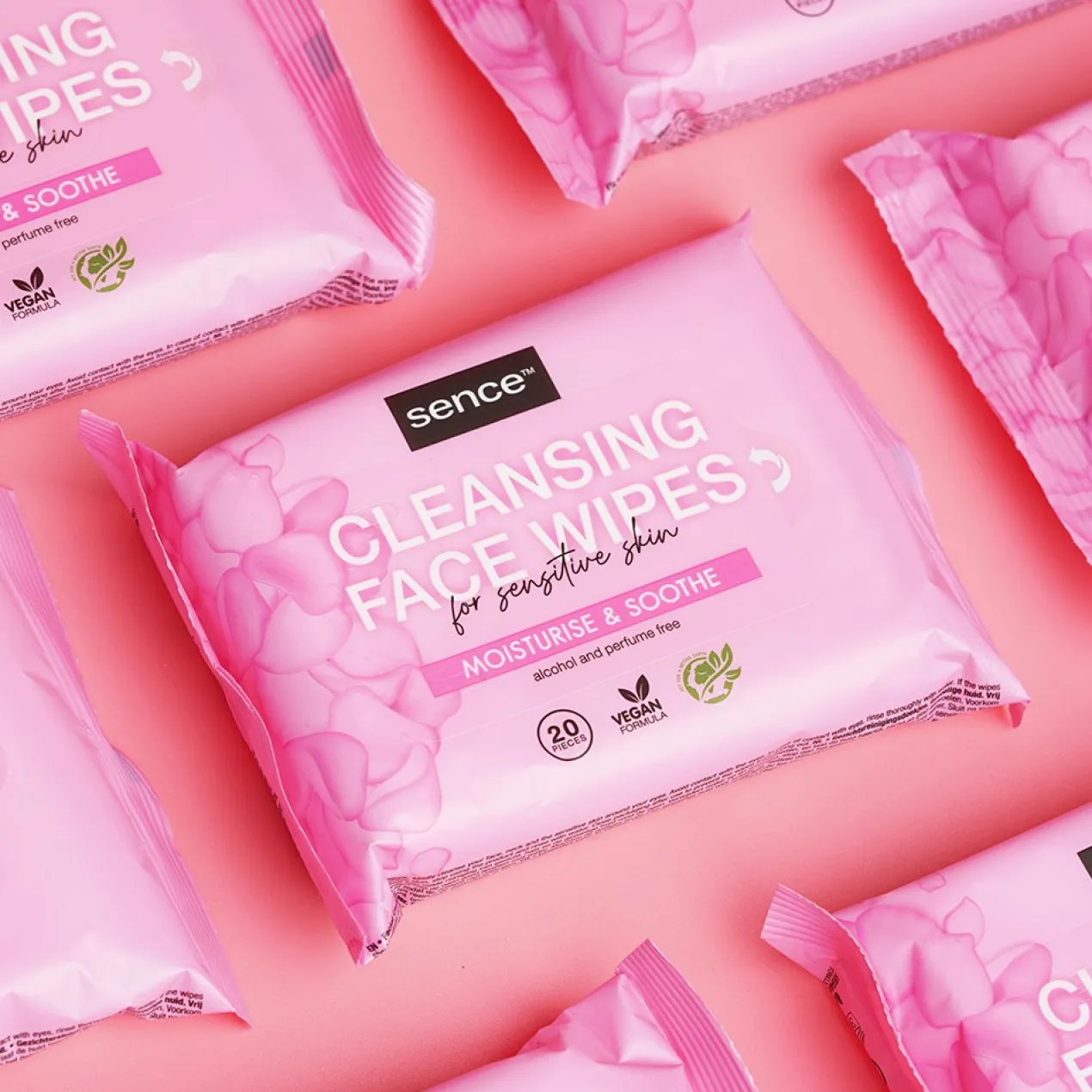 Sensitive Skin Toallitas Limpiadoras Faciales