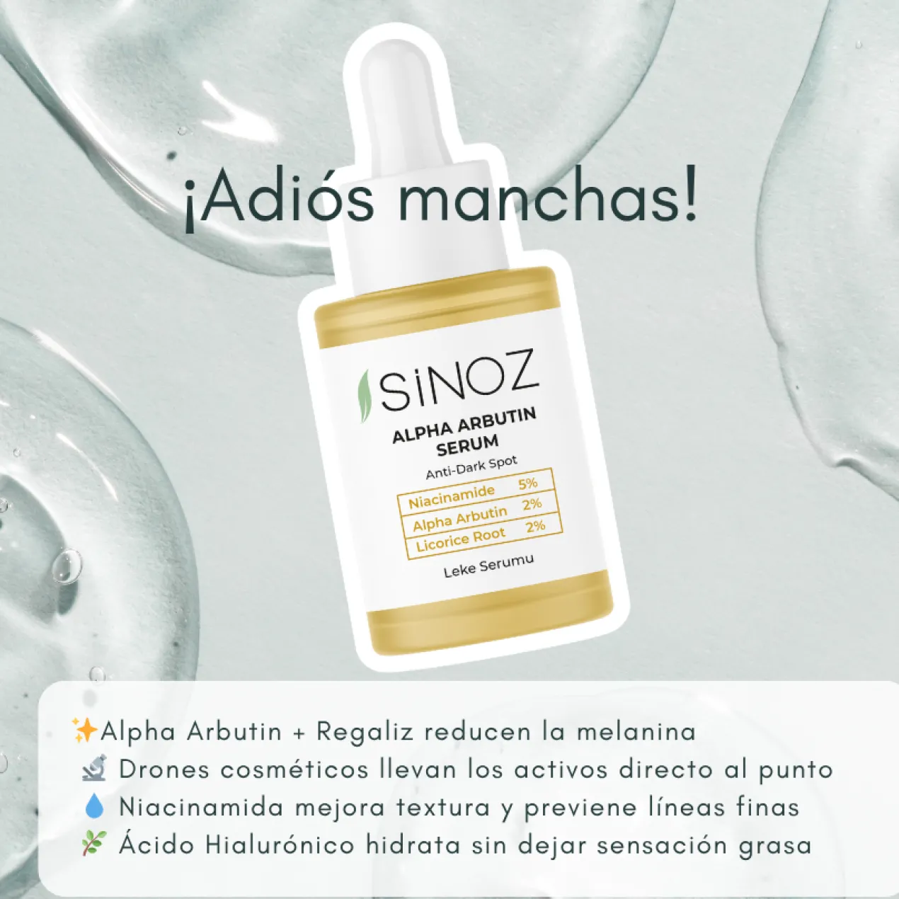 Serum Arbutin Antimanchas
