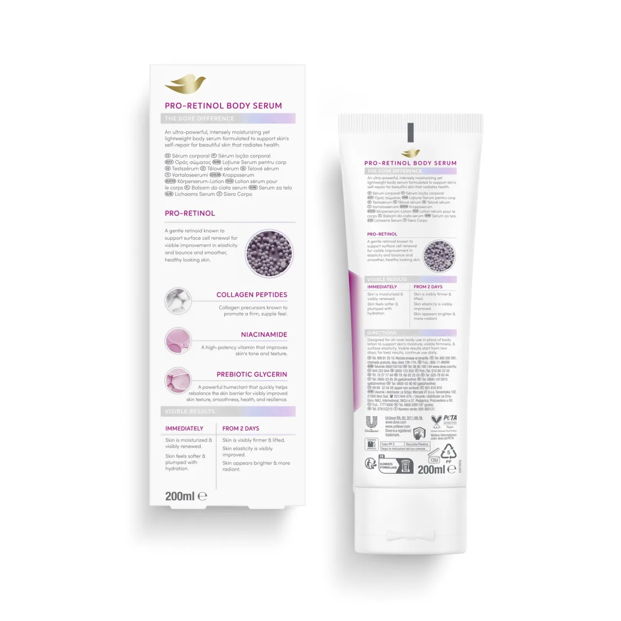 Serum Corporal Pro-Retinol + Firmeza