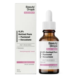 Serum 0.3% Retinol Puro + Pantenol + Escualano