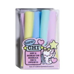 Set 2 Gomas de Borrar Chi's Sweets