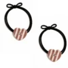 Set 2 Gomas de Pelo Charm Corazón