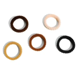 Set 5 Gomas de Pelo Relieve