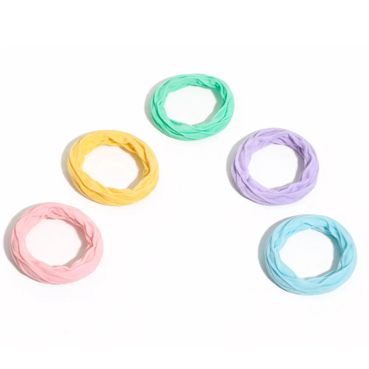 Set 5 Gomas de Pelo Suaves Textura
