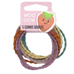 Set 5 Gomas Dobles Onduladas