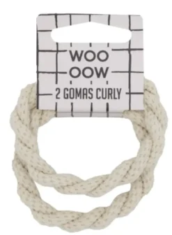 Set 2 Gomas Twist Beige