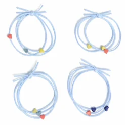 Set 4 Gomas Wavy Hearts