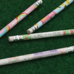 Set 4 Lápices con Goma con Mensajes