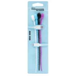 Set 4 Organizadores de Cables