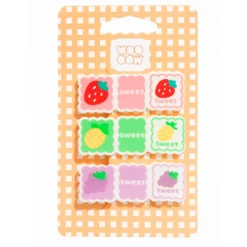 Set 3 Pinzas de Pelo Fruit Salad