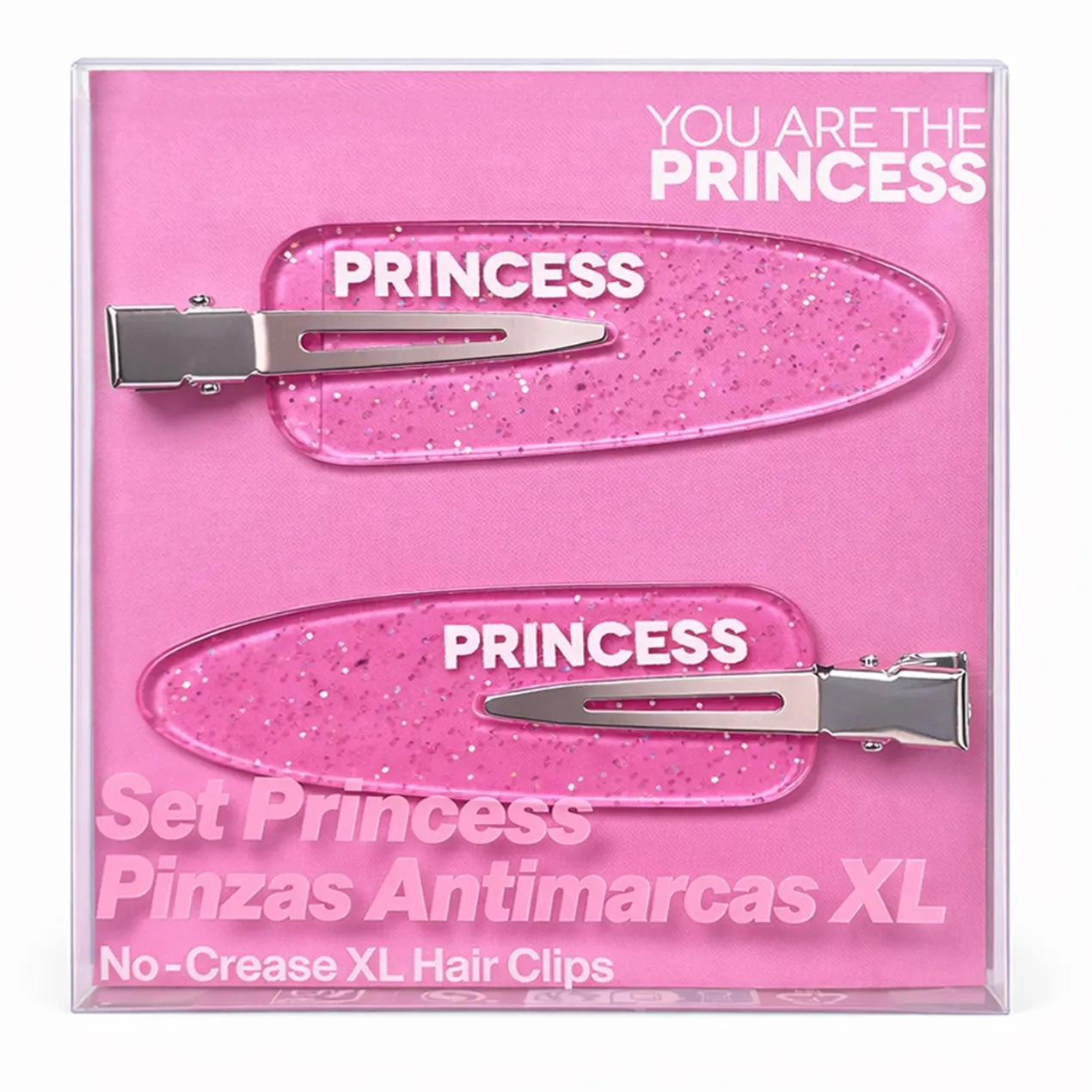 Set 2 Pinzas Princess Anti Marcas XL