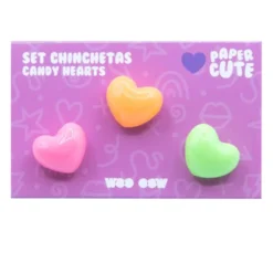 Set Chinchetas Hearts
