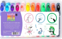 Set de 24 Ceras Gel Acuarelables